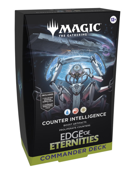 PREORDER Edge of Eternities: Counter Intelligence Commander Deck (English)  - This item is a PREORDER. It will be shipped on the
