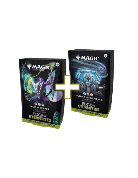 PREORDER Edge of Eternities: Commander Deck Set (2) English  - This item is a PREORDER. It will be shipped on the release date: 