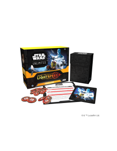 Star Wars Unlimited: Salto a la Velocidad de la Luz. Caja de presentación (6 Sobres) Inglés  - La caja incluye:  6 Sobres de amp