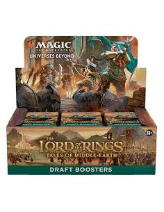 El Señor de los Anillos - Relatos de la Tierra Media: Caja de Sobres de Draft (15 cartas) Inglés  - Caja de 36 sobres Set que in