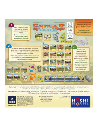 Ganges Cartas y Karma  - 