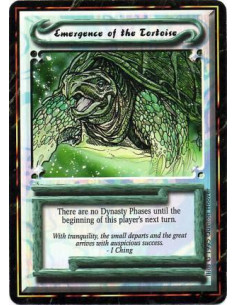 Emergence of the Tortoise  - Until your next turn begins, skip each Dynasty Phase.