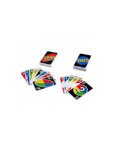 UNO Y DOS Express  - Pack: Uno y Dos Express es un juego de cartas con el que podrás disfrutar de los auténticos clásicos en sus