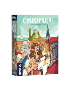 Quorum. Juego de mesa  - El imperio romano se extiende por todo el mundo conocido. La expansión de la civilización se aprecia en