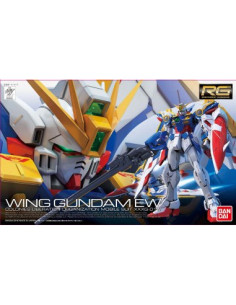 Figura Montable. Wing Gundam EW. XXXG-01W. BANDAI GUNPLA  - No requiere pegamento para el montaje, se requiere una pinza para qu