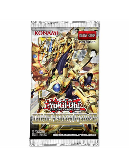Yu-Gi-Oh! Dimension Force: Sobre (9) Inglés  - Yu-Gi-Oh! Dimension Force: Sobre (9) Inglés
