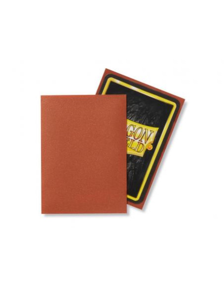 Dragon Shield Standard Size Sleeves (63x88mm) - CopperMate (100)  - 