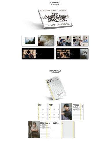 ENHYPEN - 2025 SEASON'S GREETINGS (DOCUMENTARY 001-002)  - Contenido: - Caja - Libro fotográfico (128 páginas) - Moment book (44