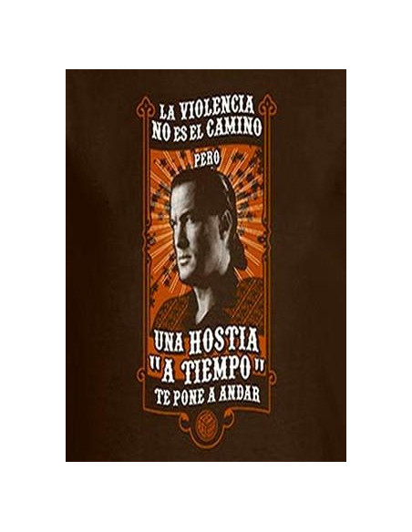 Camiseta Hostia a Tiempo (Marrón o Azul)  - 