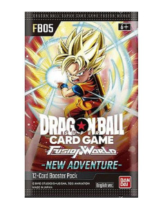 Fusion World New Adventure FB05: Sobre (12)  - - Two types of Secret Rare Super AltーArt cards are included!! Previously, one typ