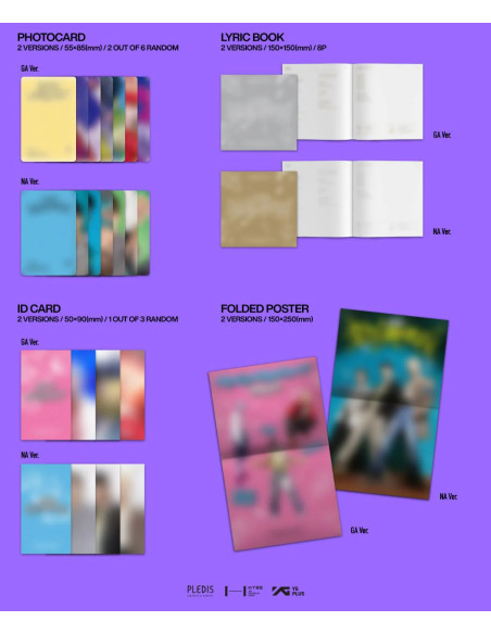 SEVENTEEN (BSS) - Teleparty  - Contenido:- Caja- Photo Book- Mini Book- Pin Badge- CD-R- Sticker Pack- 2 Photocard (2 de 6)- Lib
