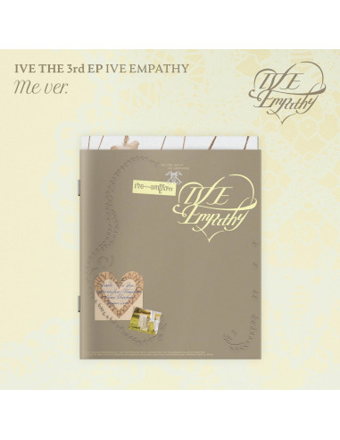 IVE - IVE Empathy  - IVE - IVE Empathy 3 versiones: ME Marrón, YOU Negro y AND US RosaContenido:- Photo Book- CD-R- Photo Set- P