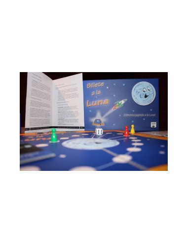 Billete a la Luna. Juego de mesa  - 