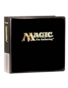Archivador Collector's Album 3 Anillas Logo MAGIC - Negro  - Album archivador de 3 anillas en color negro, de la marca Ultra-Pro