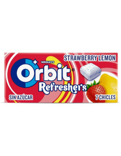 Chicles Orbit Fresa y Limón  - 