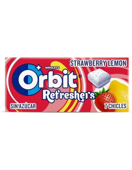 Chicles Orbit Fresa y Limón  - 