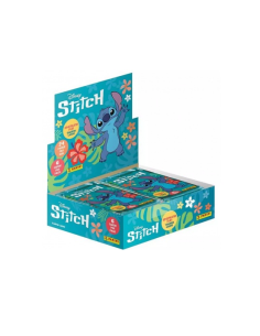 Caja de Sobres Stitch (24 Sobres). Panini  - Cajita 24 Sobres Stitch Disney TC - Panini Cromos. Sumérgete en el universo de Lilo