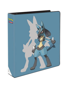 Ultra Pro. Archivador Collector's Album. Lucario 3 Anillas Azul  - Ultra Pro. Archivador Collector's Album. Lucario 3 Anillas Az