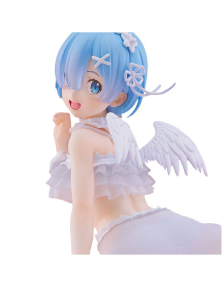 Figura Taito Rem Pretty Angel Ver. Precious. Re Zero  - Figura Taito Rem Pretty Angel Ver. Precious. Re Zero 15 cm