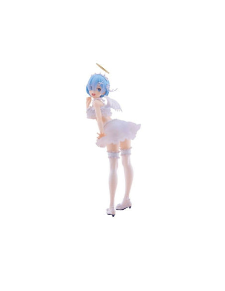 Figure Taito Rem Pretty Angel Ver. Precious. Re Zero  - Figure Taito Rem Pretty Angel Ver. Precious. Re Zero 15 cm