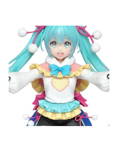 Figure Taito Hatsune Miku Winter Ver.  - Figure Taito Hatsune Miku Winter Ver. 18 cm