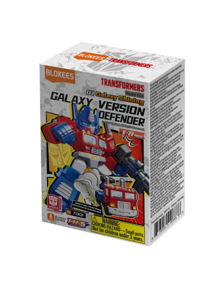 Blokees Mini Figure Galaxy Version Defender ( random ). Transformers  - Mini Figure Galaxy Version Defender ( random ). Transfor
