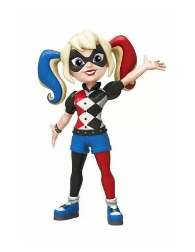 Rock Candy. DC SuperHero Girls. Harley Quinn (Caja Dañada)  - Rock Candy. DC SuperHero Girls. Harley Quinn 13cm