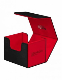 copy of Ultimate Guard Sidewinder Deck Case 100+ XenoSkin SYNERGY Black/Red  - Ultimate Guard Sidewinder Deck Case 100+ XenoSkin