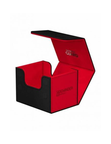 copy of Ultimate Guard Sidewinder Deck Case 100+ XenoSkin SYNERGY Black/Red  - Ultimate Guard Sidewinder Deck Case 100+ XenoSkin