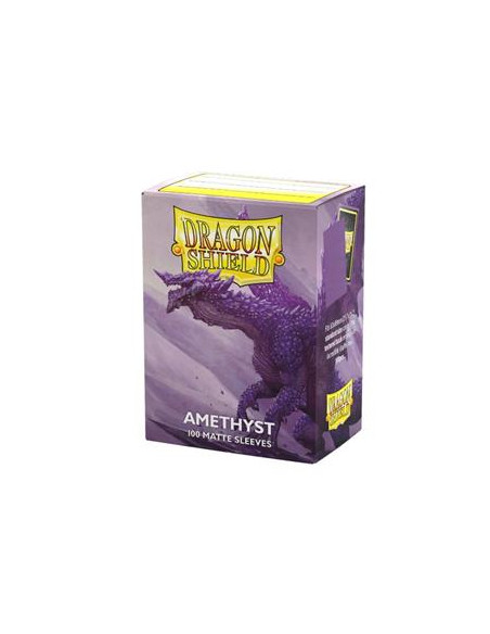 Sleeves Dragon Shield Standard Matte Sleeves - Amethyst (100)  - Sleeves Dragon Shield Standard Matte Sleeves - Amethyst (100)