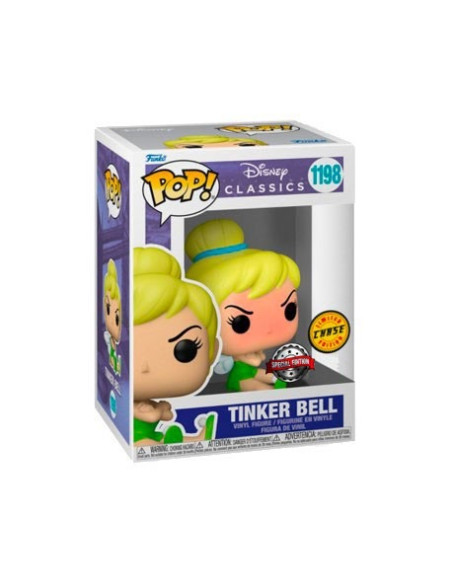 Funko Pop Grumpy TinkerBell. Peter Pan. Chase  - Funko Pop Tinker Bell. Peter Pan
