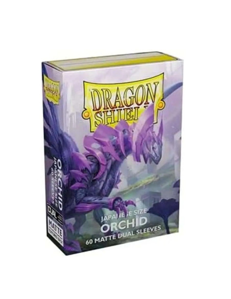 Fundas Dragon Shield Tamaño Japonés (59x86mm) - Orchid Dual Matte  - Fundas Dragon Shield Tamaño Japonés (59x86mm) - Orchid Dual