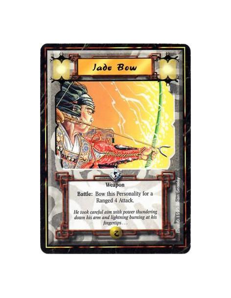 Jade Bow  - Jade • WeaponBattle: Any number of times per turn, bow this Personality: Ranged 4 Attack