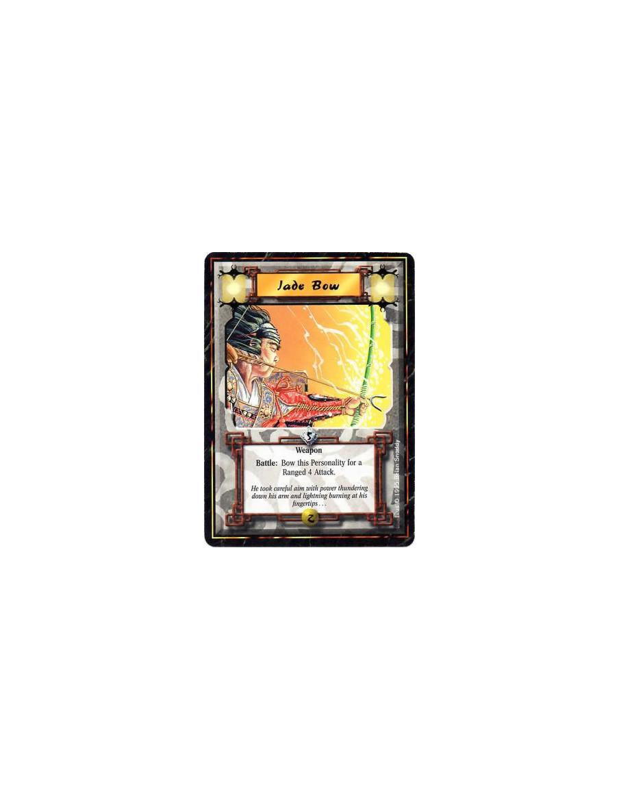 Jade Bow  - Jade • WeaponBattle: Any number of times per turn, bow this Personality: Ranged 4 Attack