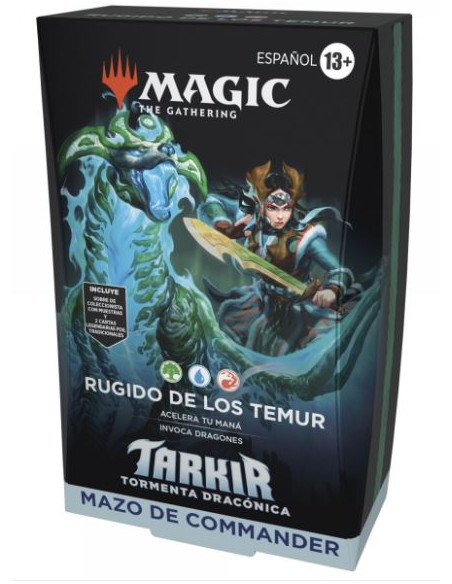 Mazo Commander Rugido de los Temur (Esp) Tarkir Tormenta Dracónica  - 