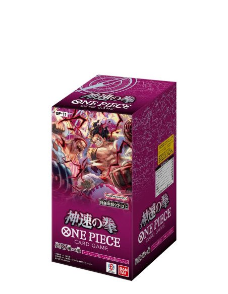 One Piece A Fist Of Divine Speed OP11: Booster Box (24) Japanese  - 