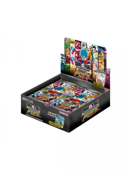 Masters Zenkai Series History of Z Ex 10 BT27: Booster Box (24)  - This item is a PREORDER. It will be shipped on the release da