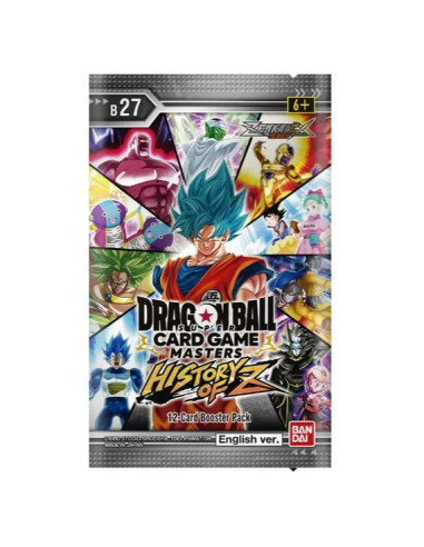 Masters Zenkai Series History of Z Ex 10 BT27: Sobre (12 cartas)  - 