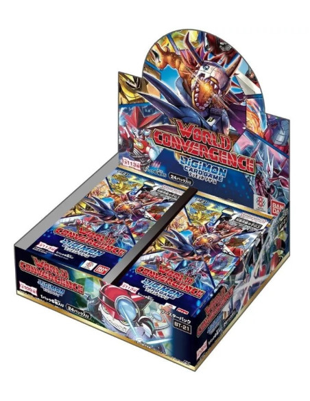 Digimon World Convergence BT21: Caja de Sobres (24)  - 