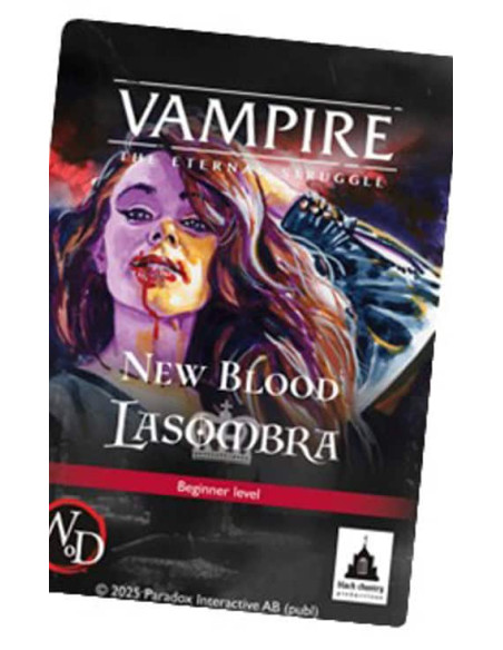 PREORDER Vampire TES New Blood: LaSombra (English)  - This item is a PREORDER. It will be shipped on the release date: 30th/08/2