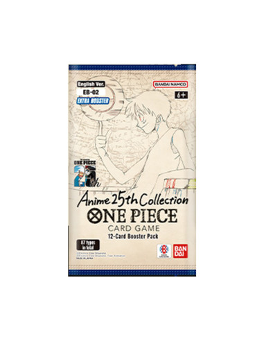 One Piece EB02: Anime 25th Collection Sobre JAPONÉS  - 