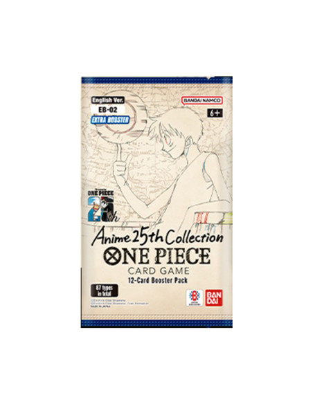 One Piece EB02: Anime 25th Collection Sobre JAPONÉS  - 