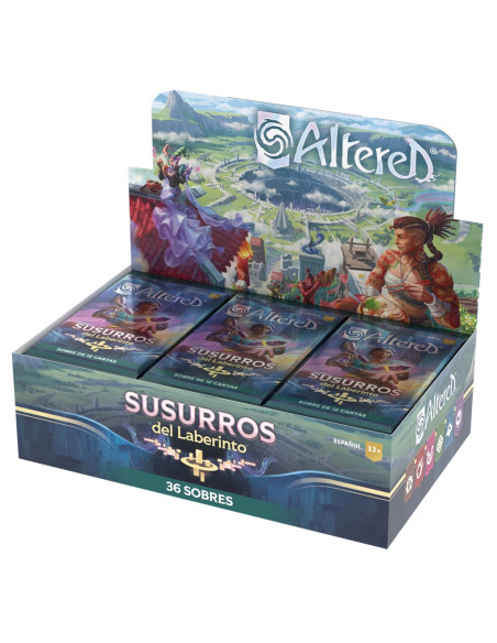 RESERVA Altered Susurros del Laberinto: Caja de Sobres (36) Español  - Este producto es una RESERVA, y se servirá en la fecha de