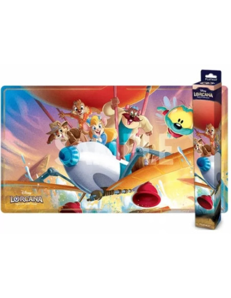 PREORDER Lorcana Reign of Jafar: Rescue Rangers Away! Playmat  - This item is a PREORDER. It will be shipped on the release date