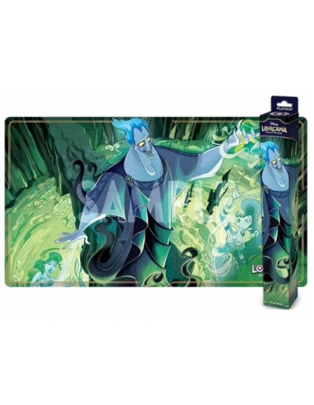 PREORDER Lorcana Reign of Jafar: Hades – Double Dealer Playmat  - This item is a PREORDER. It will be shipped on the release dat