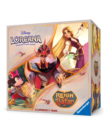 RESERVA Lorcana Reign of Jafar: Illumineer's Trove (Inglés)  - Este producto es una RESERVA, y se servirá en la fecha de salida: