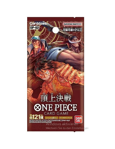 One Piece: Paramount War OP02: Sobre (6) Coreano  - 