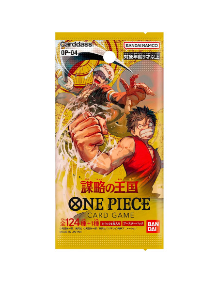One Piece: Kingdoms of Intrigue OP04: Sobre (6) Coreano  - 