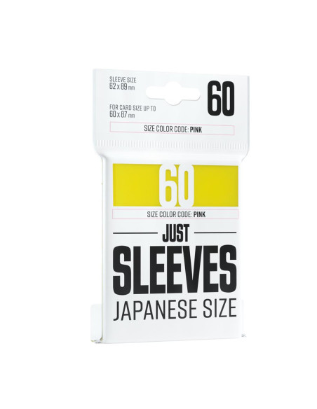 Fundas Yellow Just Sleeves Japanese size (62x89) (60)  - 