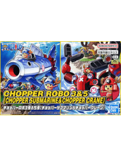 Maqueta Chopper Robot 3 y 5 (Chopper Submarine & Chopper Crane)  - 